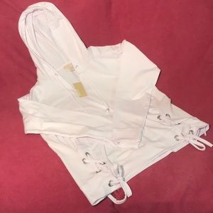 NEW Michael Kors Pullover w. Hood